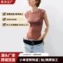 蕾丝镂空透视跨境打底衫