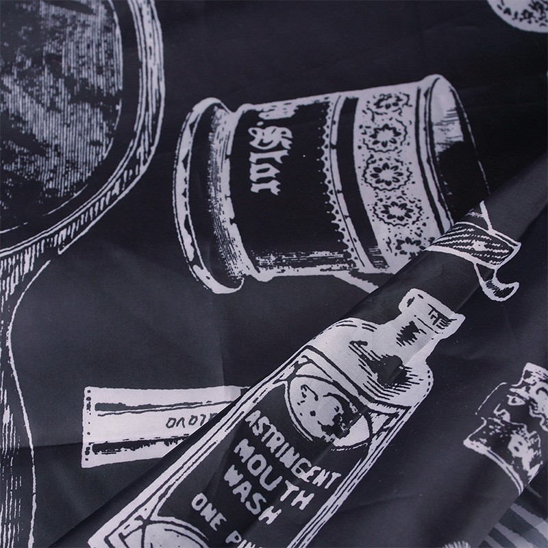 新款簡約設計圖案美容美髮圍布理髮店圍布剪髮圍布髮廊剪頭髮用品