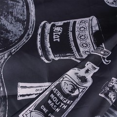 新款簡約設計圖案美容美髮圍布理髮店圍布剪髮圍布髮廊剪頭髮用品