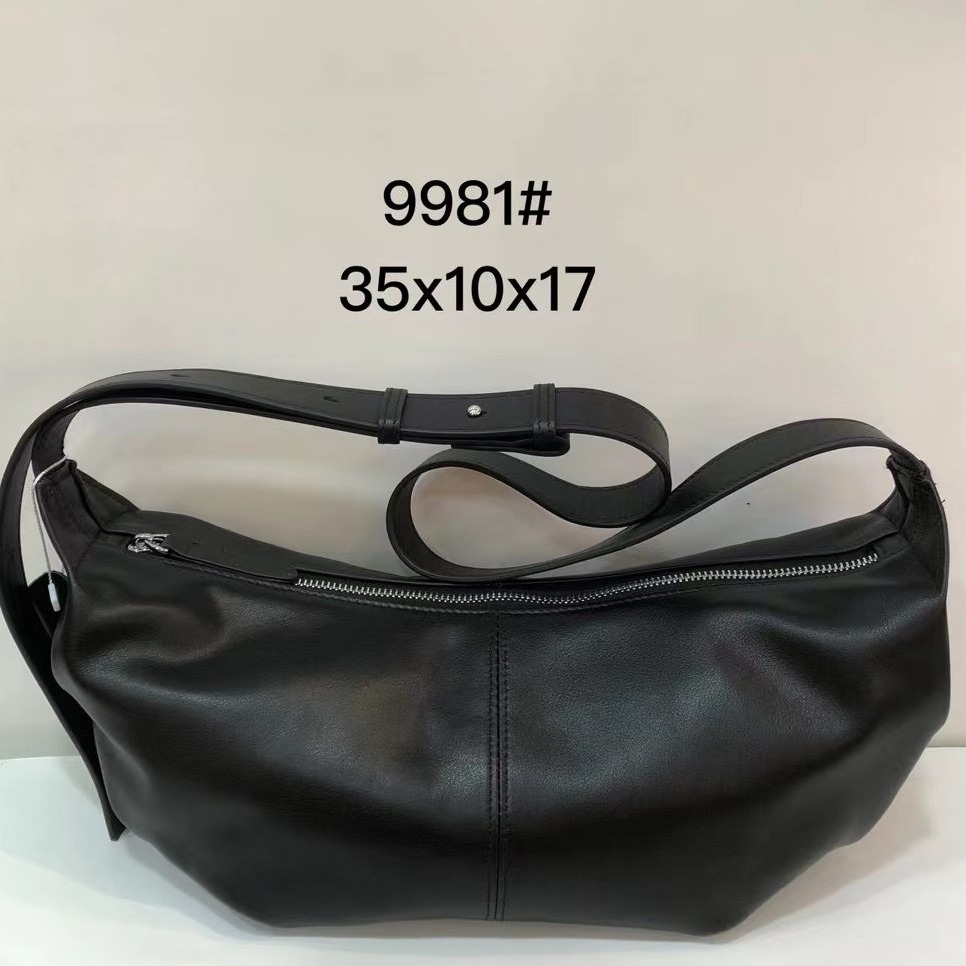 Nuevo bolso de albóndigas de piel blanda de moda de gran capacidad diseño de nicho casual retro bolso plegable de cuero de hombro único mujer