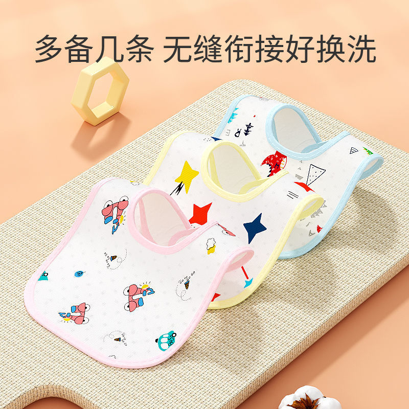 Bebé saliva toalla comiendo babero Otoño e Invierno impermeable bebé niño bebé niña bebé 0-3 años de edad babero recién nacido suave absorbente