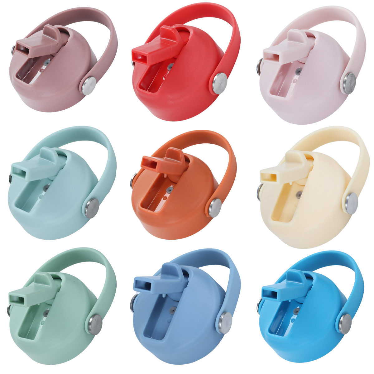 HydroFlask吸管盖太空壶适配彩色吸嘴盖多种颜色挑选批发保温杯