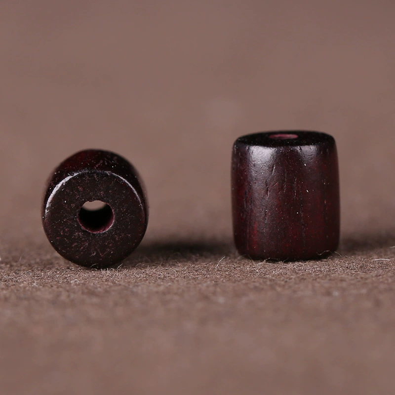 Шары из сандалового дерева разбросанные бусы 8mm красные шары из сандалового дерева аксессуары бочки формы ручной работы