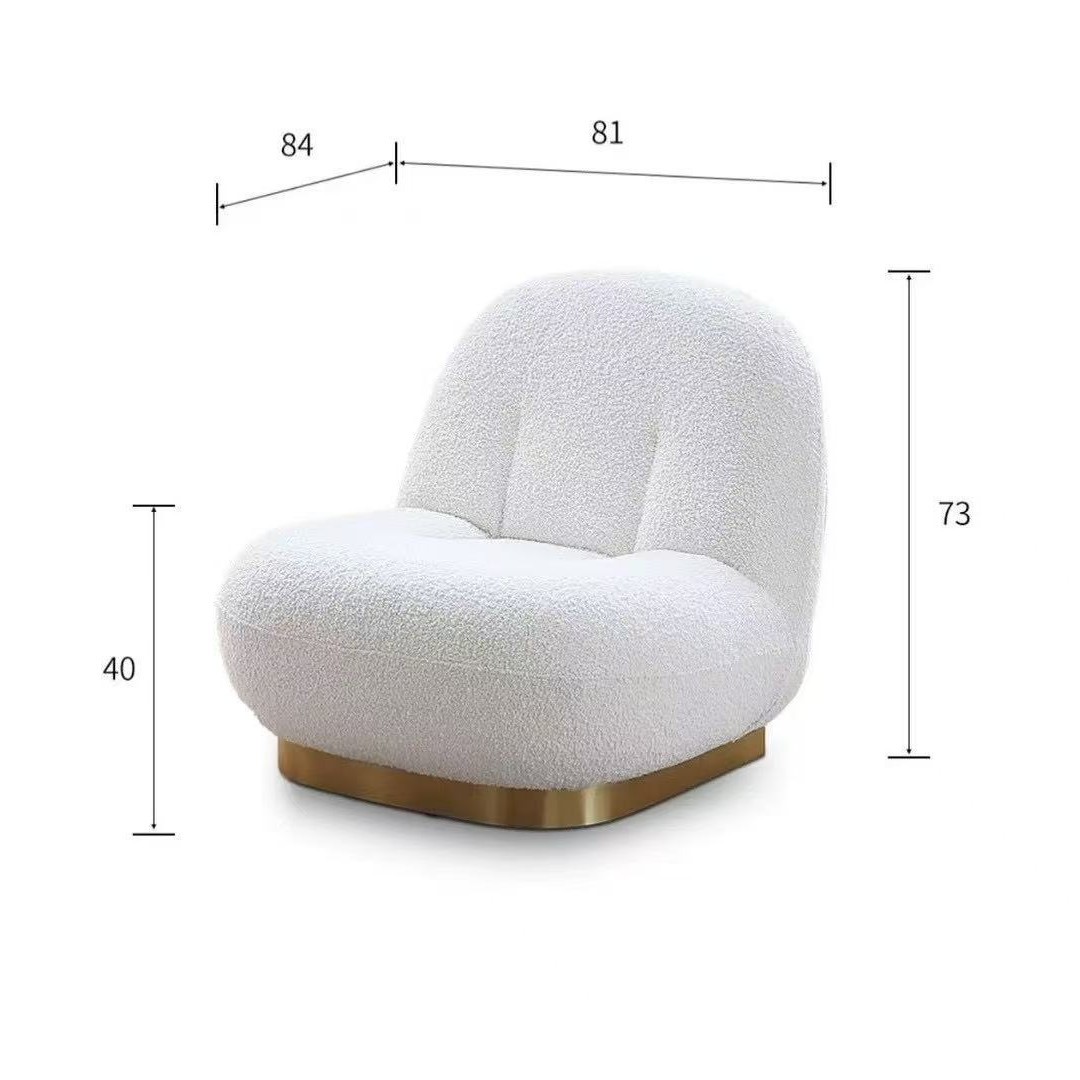 Sofá minimalista irregular de estilo italiano, sofá Julep de diseño para sala de estar con almacenamiento, curvo, tipo cashew, en oferta.