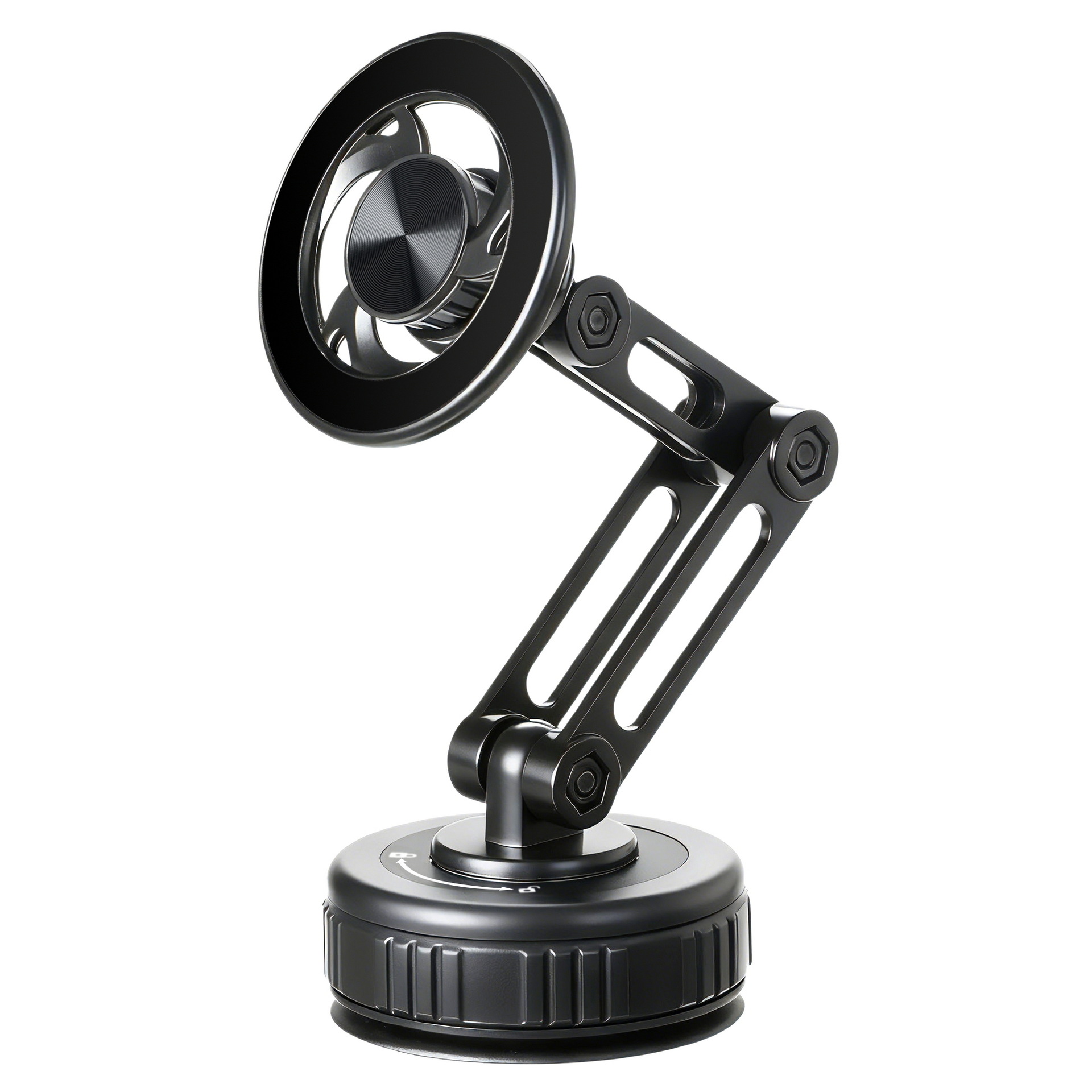 Cross-Border Vacuum Magnetic Phone Holder Foldable 360° ° Rotating Central Control Navigation Robotic Arm Car Phone Holder