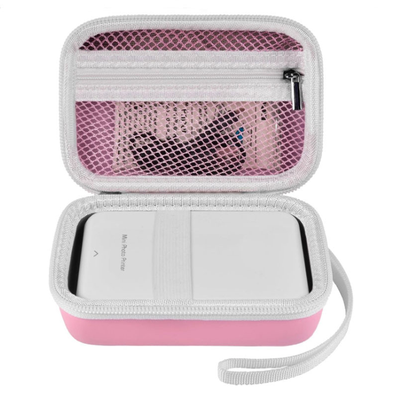 Pink PU Packaging Box For Canon/Ivy CLIQ 2 CLIQ 2 Instant Photo Printer Storage Bag