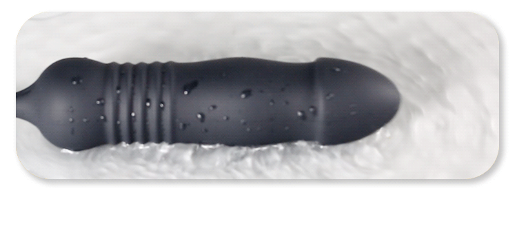 Remote-Control Vibrating Prostate Massager with Automatic Retractable Motion, Silicone Anal Toy — detail image 6