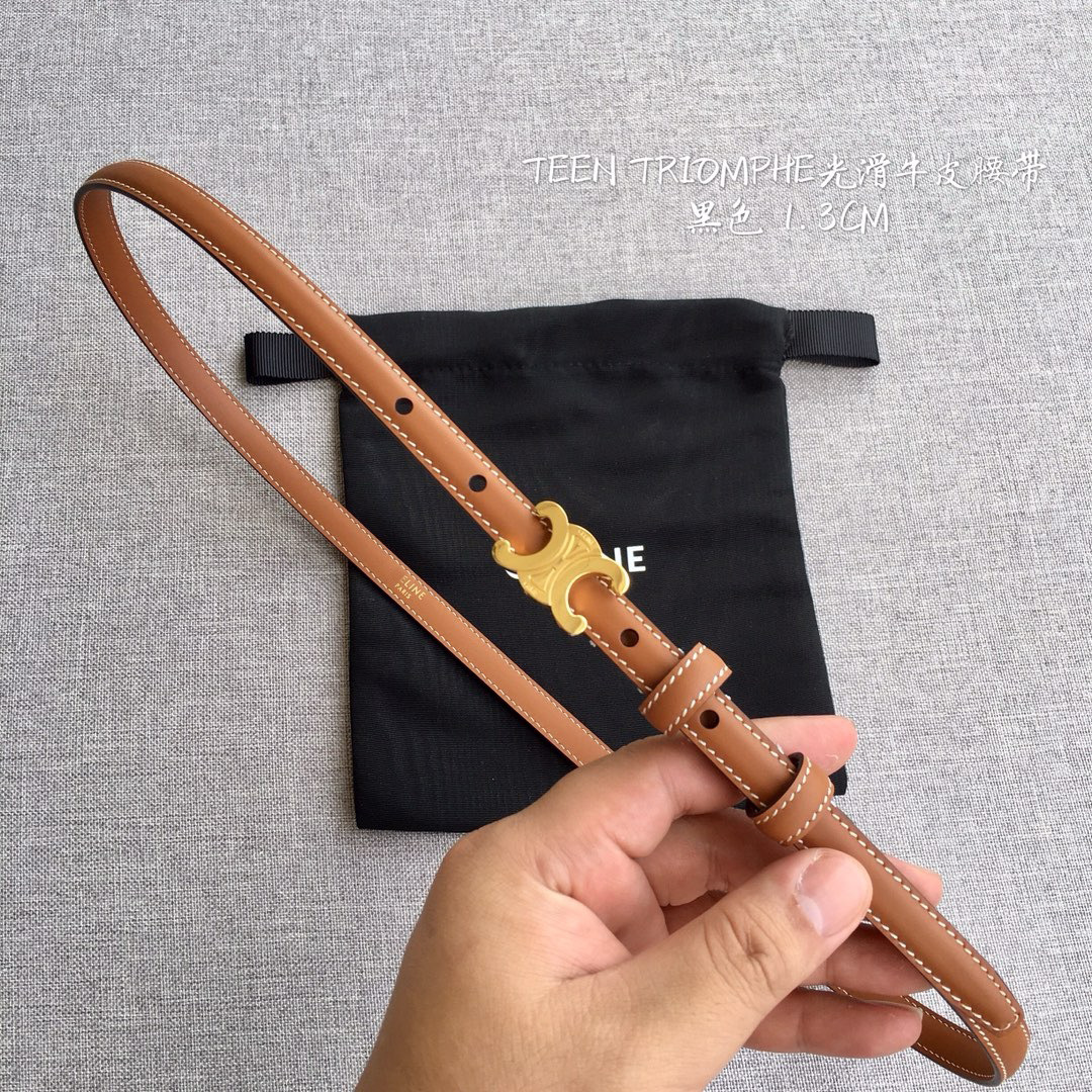 凱旋門純銅蝶々は細い女性の本革の頭層のベルトを掛けます。