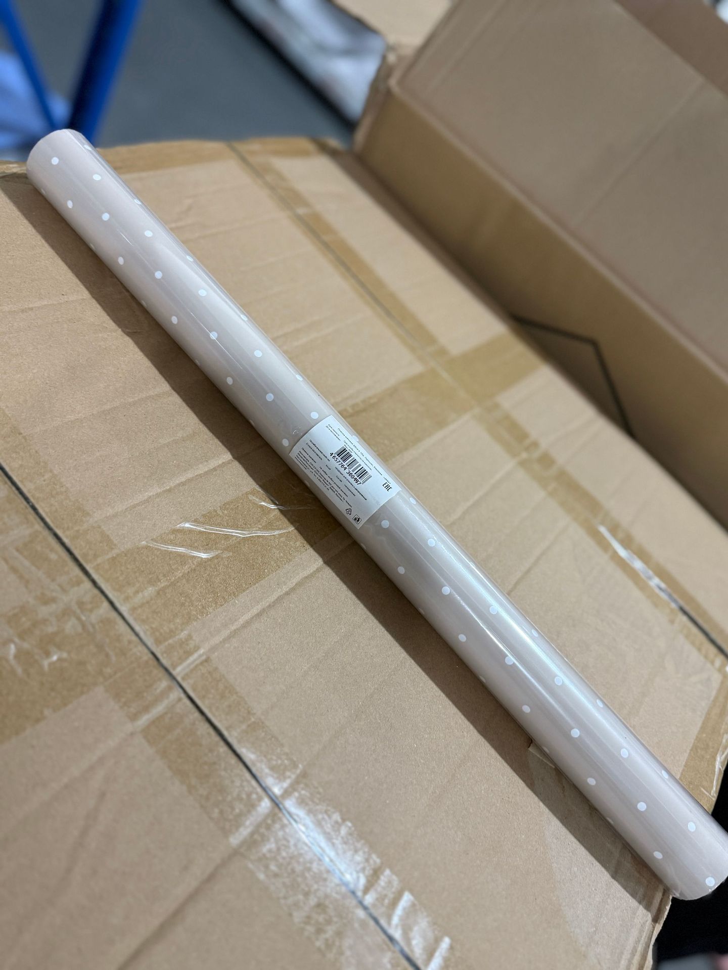 Etiquetado de papel de embalaje de flores, paquete de papel de ramo de flores en stock, no devuelve, no cambia