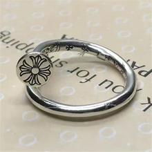 克罗伈戒指十字架男女白铜情侣饰品中性风夸张永恒墓葬指环ins潮