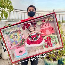 芭巴比洋娃娃礼盒套装女孩仿真公主过家家儿童玩具新年礼物机构