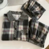 Vintage Black Check
