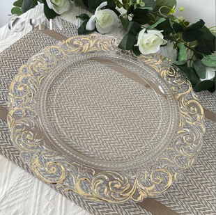 13Ӣ��charger plates͸��僽��A���bP�Ƶ����͏d��Y�b��бP