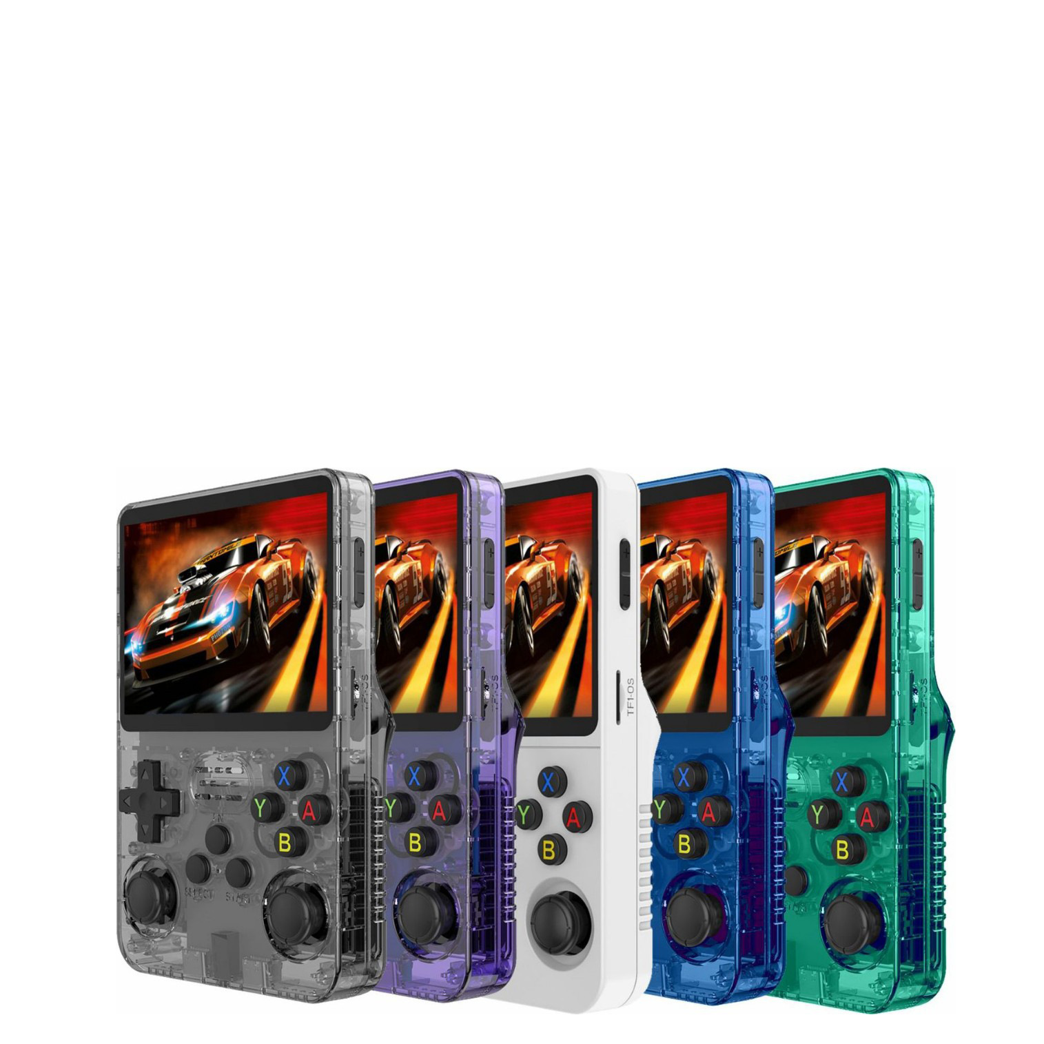 Nuevo r36s nuevo sistema Android WiFii en línea para jugar portátil HD gran pantalla de color consola de juegos de mano