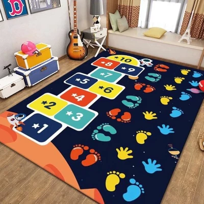 Living Room Floor Mat, Stain-Resistant, Easy – Avtomobil döşəmə paspasları - parking-lot-mat-12-80120cm-crystal-velvet