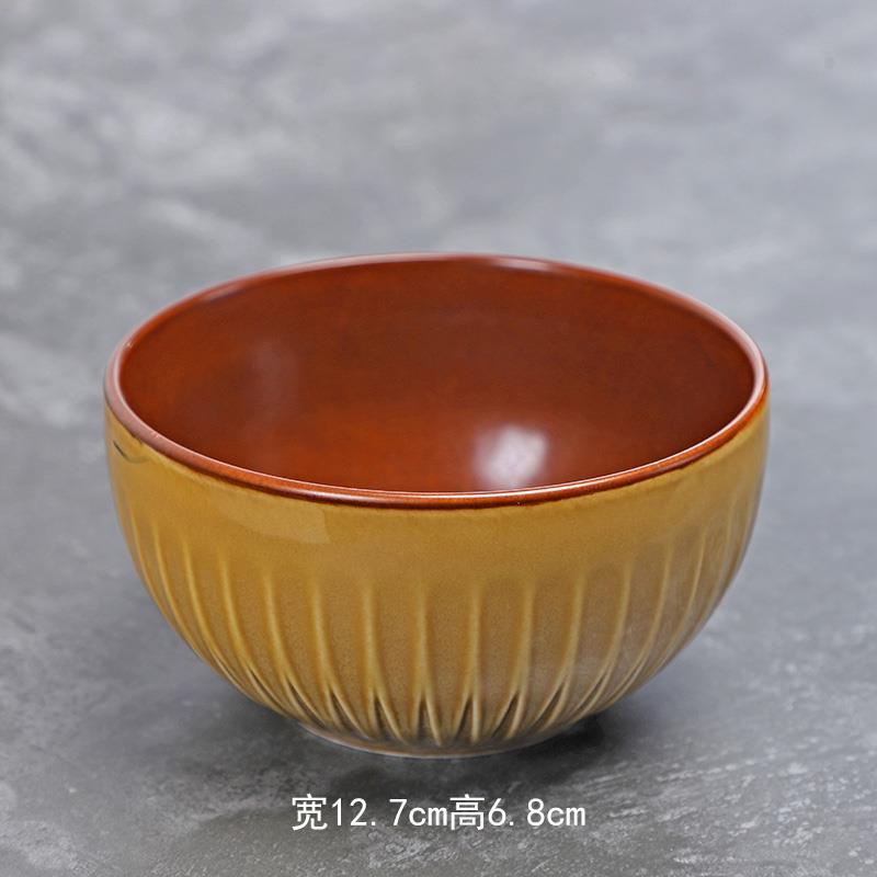 Tazón creativo de color sólido estilo europeo LZ para frutas y verduras, tazón para ensalada, plato de cerámica para pastel y arroz, plato para sopa, plato para servir.