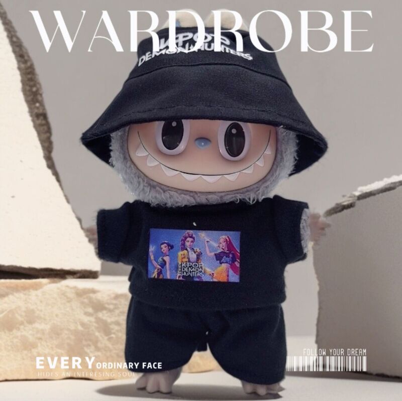 Dropshipping 代发仅衣服】挂件LABUBU公仔娃衣一二代盲盒拉布布|undefined