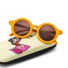 Children's cute matte plastic glasses, decorations, sunglasses, 1-8 years