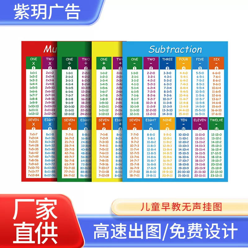 现货批发学前教育儿童早教无声挂图宝宝认知益智玩具识字学习挂图