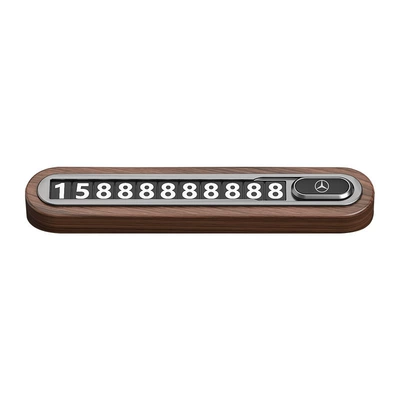 Nömrəli dayanma kartı — moving car number card hidden
