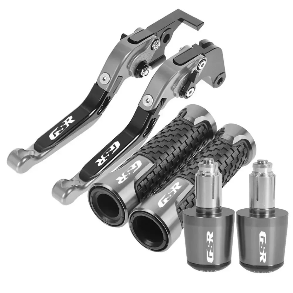Gsr 600 Gsr750 400 Motorcycle Cnc Brake Clutch Handlebar Lever Horn Handlebar Rubber End Cap Set