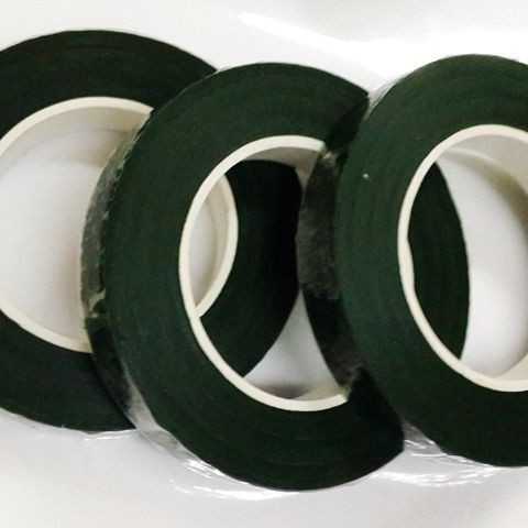 Cinta verde 12 rollos/paquete