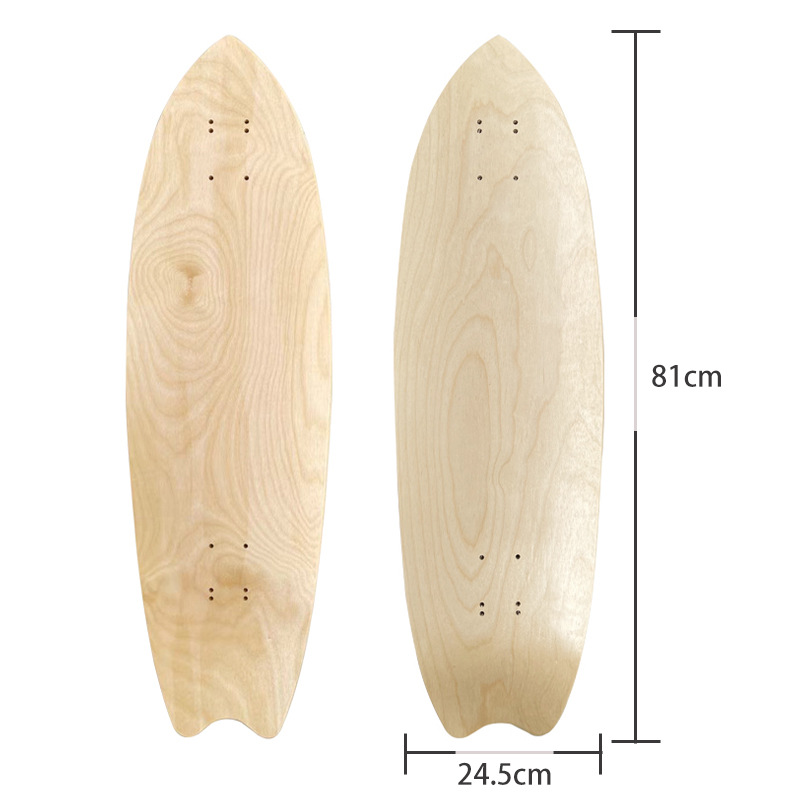 Land surfboard 32in Northeast maple board travel street four-wheel…
