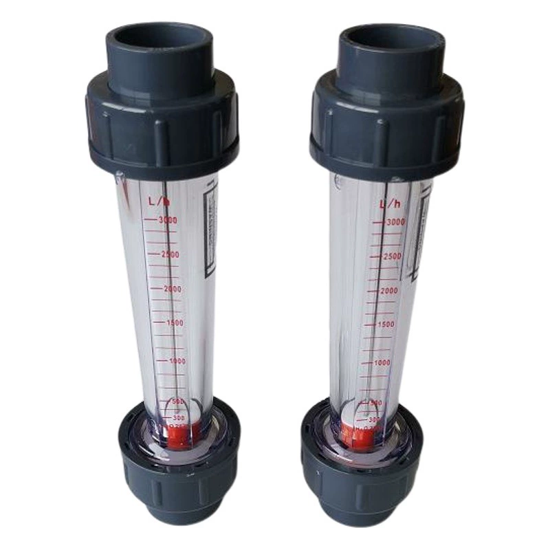 Пластиковый Поплавковый расходомер UPVC Труба расходомер Ротаметр LZS расходомер для очистки воды