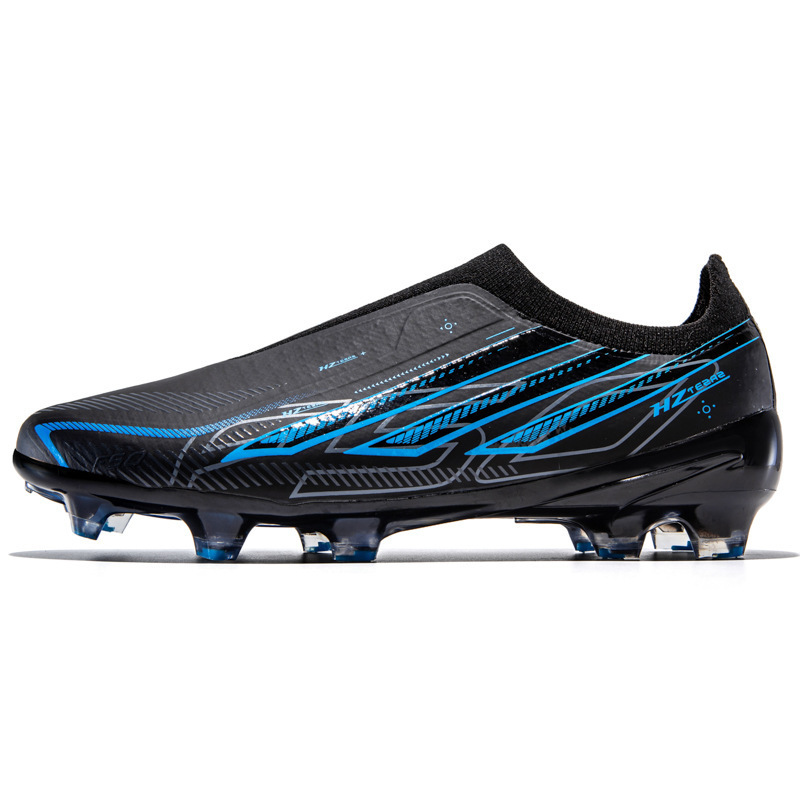 Zapatos de Fútbol para Entrenamiento de TPU y Gamuza Ligeros y de Corte Bajo para Césped Natural y Artificial
