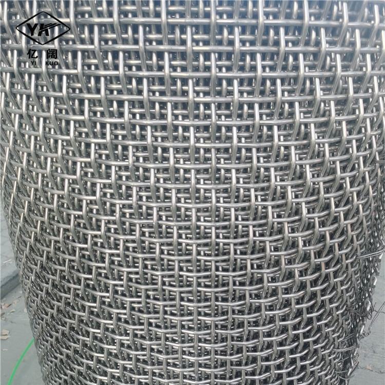 亿阔316编织不锈钢网过滤筛网 不锈钢装饰金属轧花网 方孔丝网厂