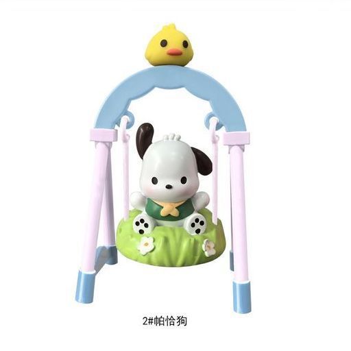 美乐蒂三丽鸥荡秋千系列盲盒潮玩公仔治愈解压桌面小摆件玩偶礼物|undefined