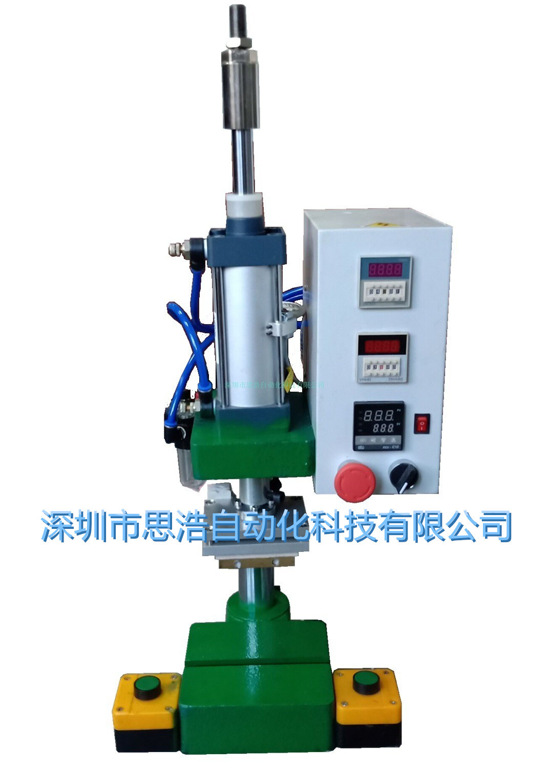 上下发热 100*100黄铜板  SH-C200-HC100 简易型 实验室热压机