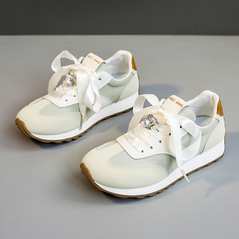 Jcf201 Nuove Nuove Scarpe da Ginnastica Bianche Traspiranti Primavera Estate Sportive Casual da Donna con Suola Spessa e Aumento di Altezza_voghion.com