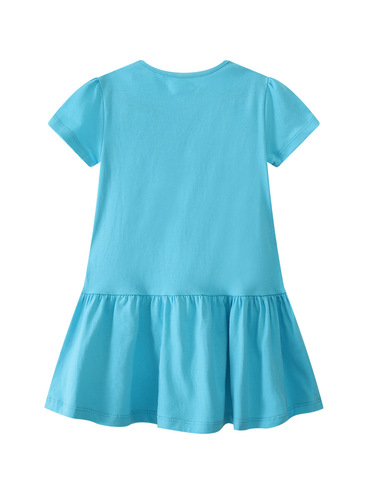 Jumpinmeters Girls' Dress Summer New Arrival European and American Style Embroidered Princess Dress for Small and Medium-Sized Children