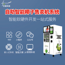 自助智能椰子售卖机软件系统【AI自助软硬件】物联网方案