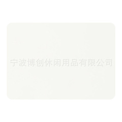 A4 size silicone writing pad for calligraphy, exam writing, student fountain pen practice, black and white desktop mat