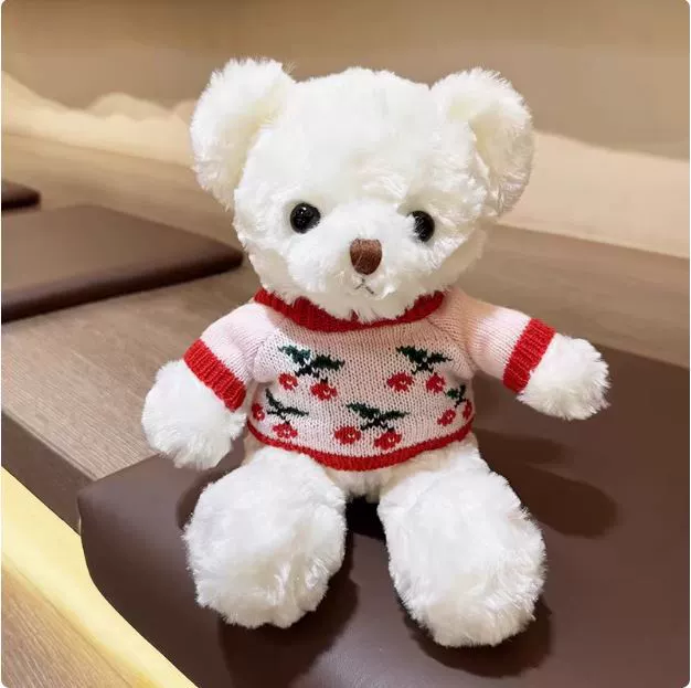 Свитер, плюшевая кукла, игрушка, милый подушка, с маленькими мишками, подарок на день рождения