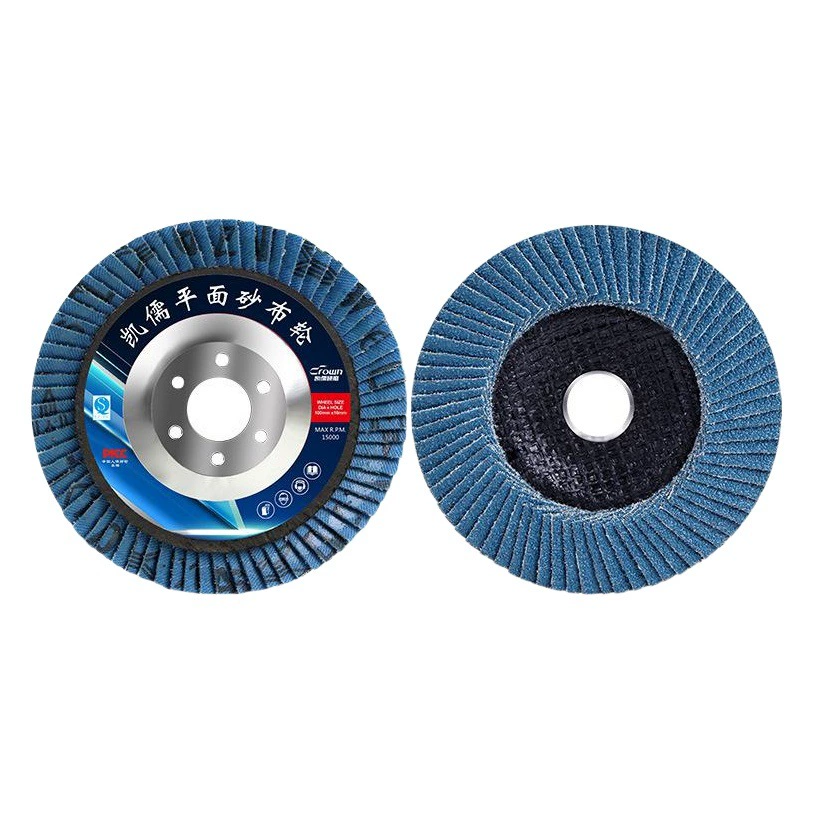 100 синий песок Металл Нержавеющая сталь угловая шлифовальная машина сто крыльчатка шлифовальная пластина утолщенная полировка сто лезвие плоское абразивное полотно колесо