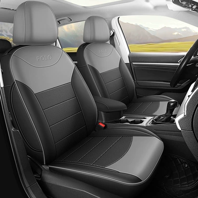 seat cover, Modelə uyğun (Original) oturacaq örtükləri - black-to-gray-general-standard-edition-for-volkswagen-polo-volkswagen-polo