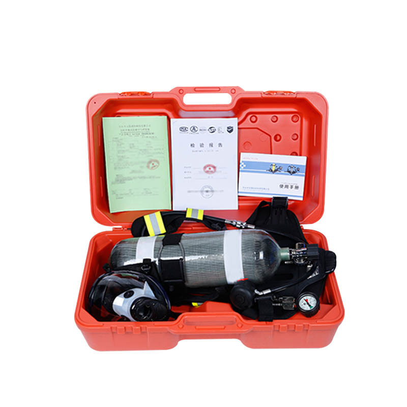 RHZKF6.8/30正压式空气呼吸器 消防空气呼吸器 碳纤维6.8L呼吸器