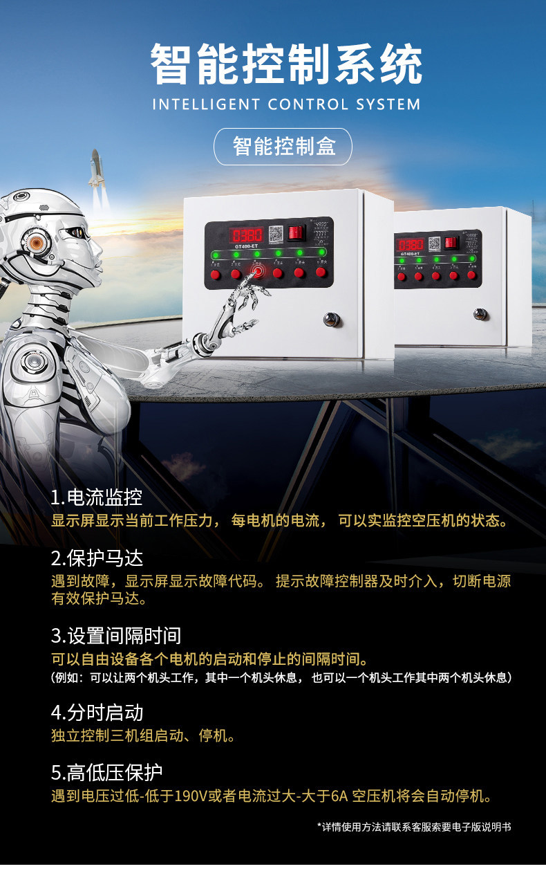 Hurricane oil-free silent air compressor 110V air compressor air pump for industrial, auto repair, and home use