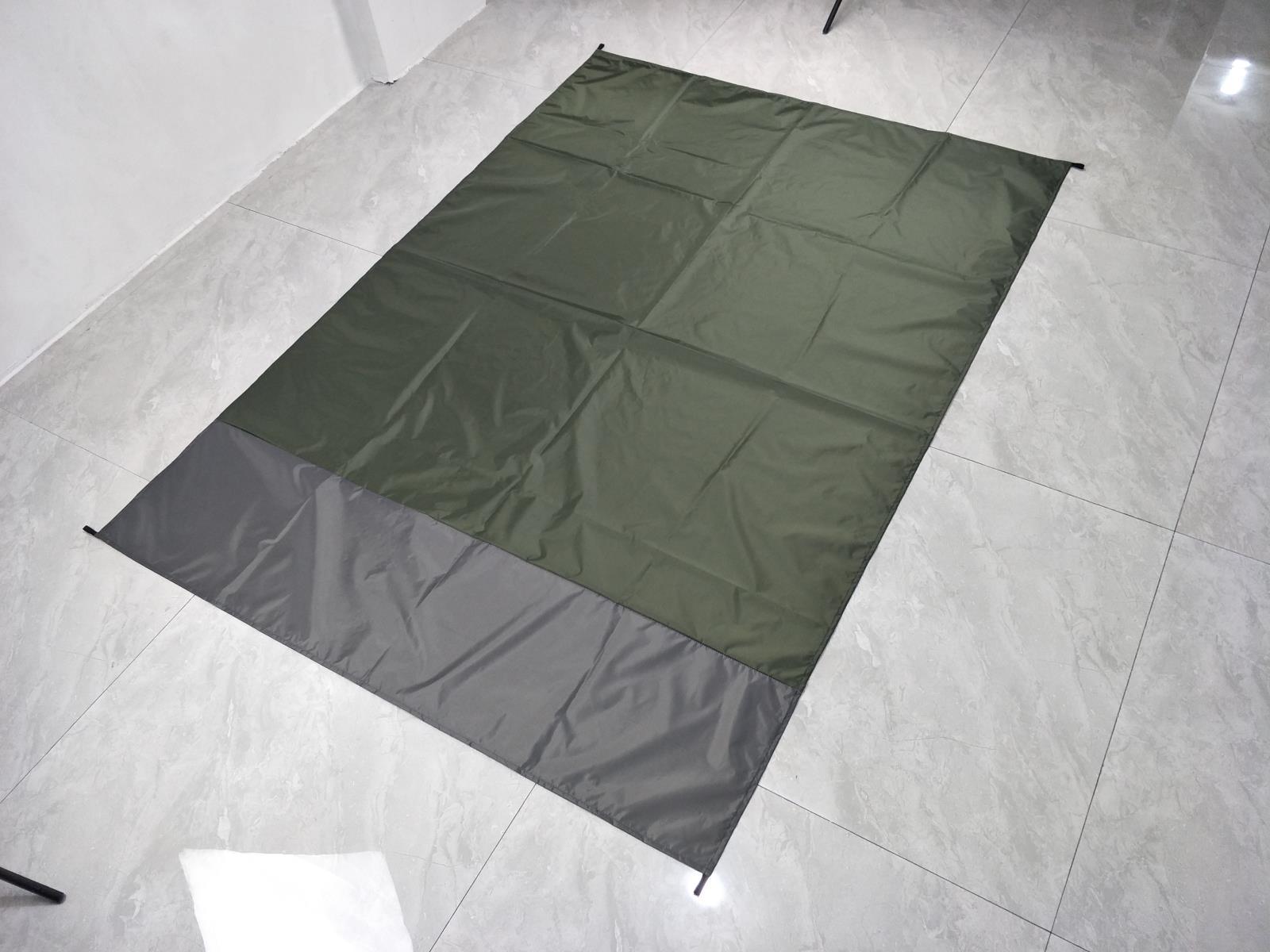 142*200cm 본체 짙은 녹색 + 짙은 회색