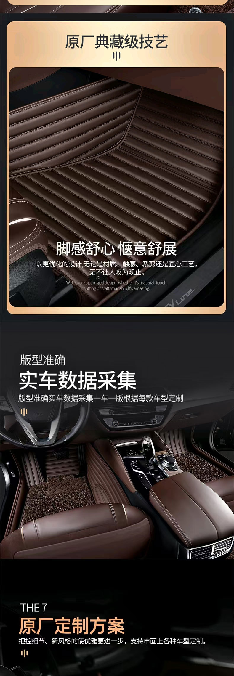 Car Floor Mats, Special Car Mats, Double-Layer Fully Surrounded Floor Mats, Dirt-Resistant and Wear-Resistant, Car Floor Mats, Customized by Manufacturers