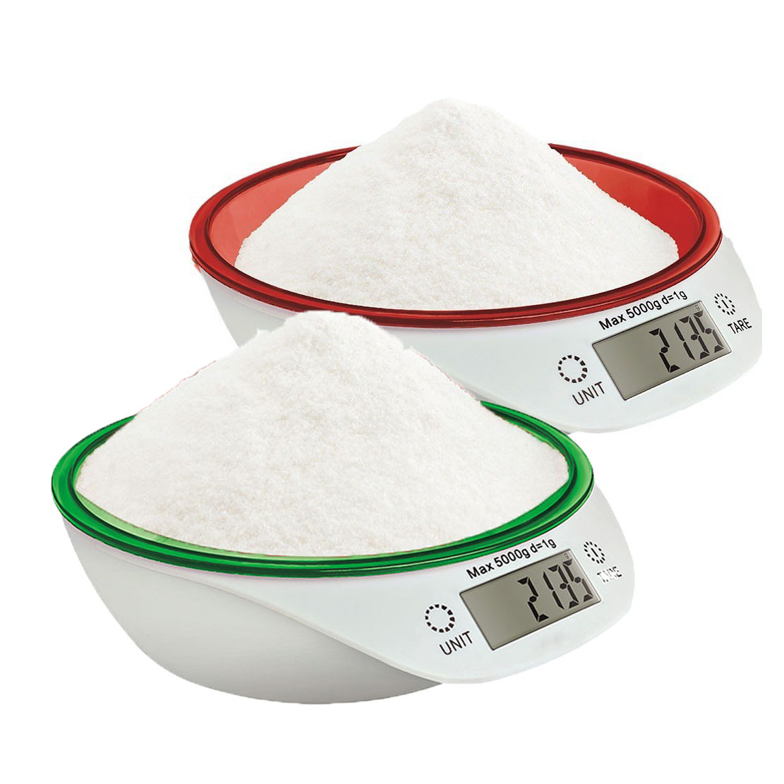 Cocina casera Hornear de alta precisión Báscula electrónica de peso pesado con plato tazón redondo Báscula electrónica de comida KITCHEN SCALE