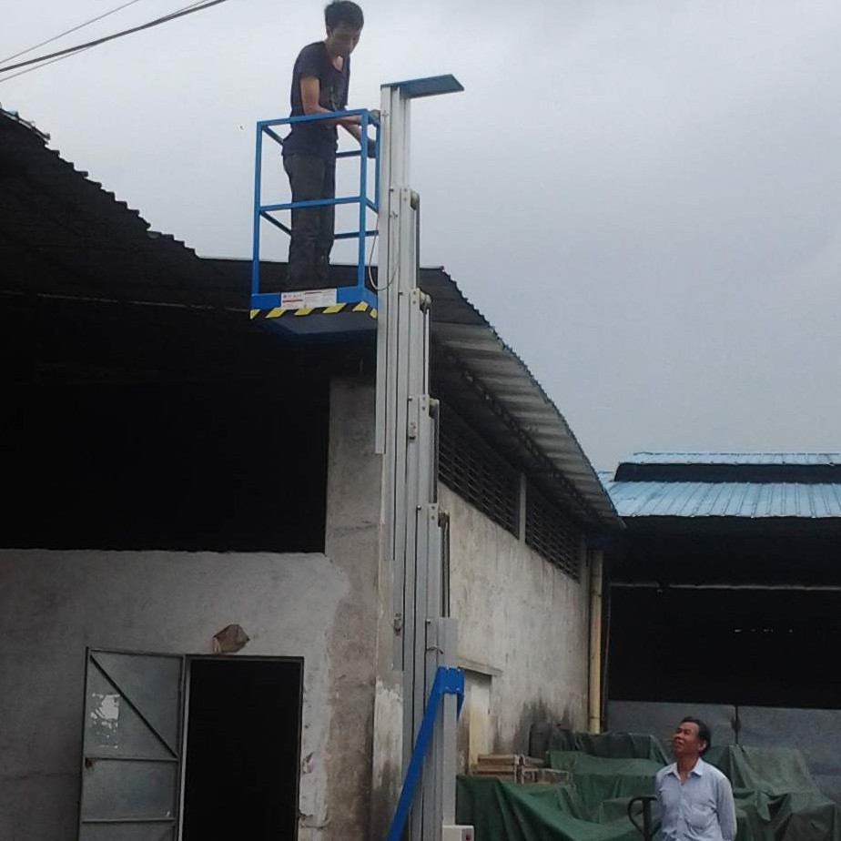 铝合金升降平台 桅杆式升降平台 移动铝合金升降机 液压升降平台