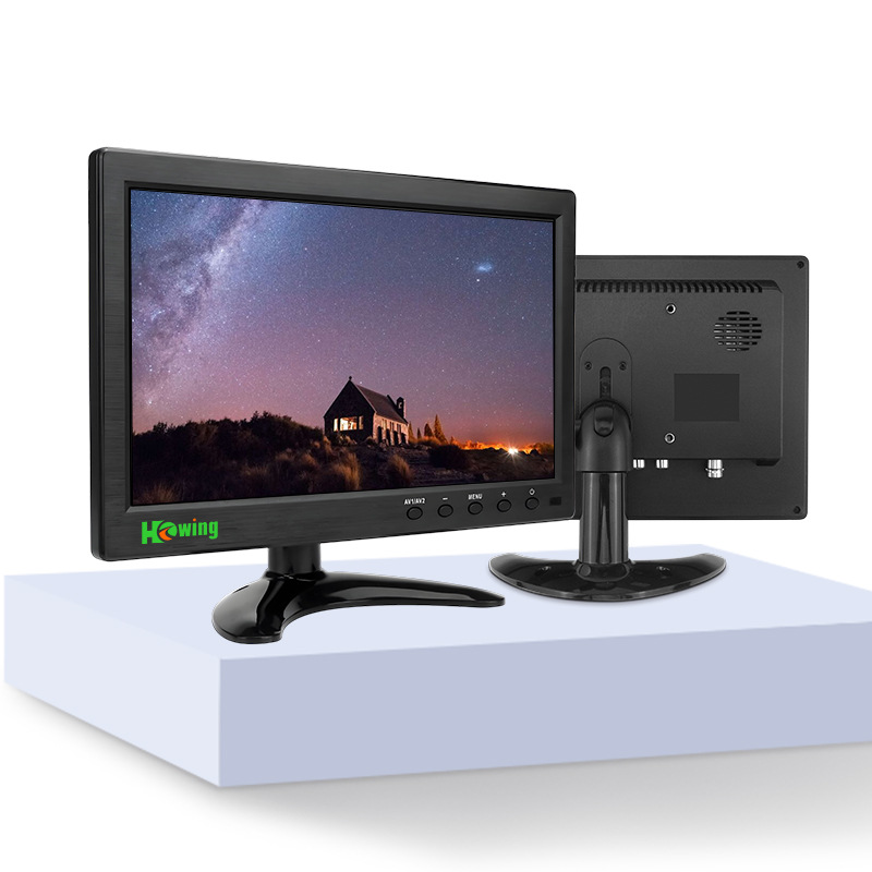 热款 7/10.1寸铝合金外壳灵敏电容触摸屏 工业多功能显示器一站式