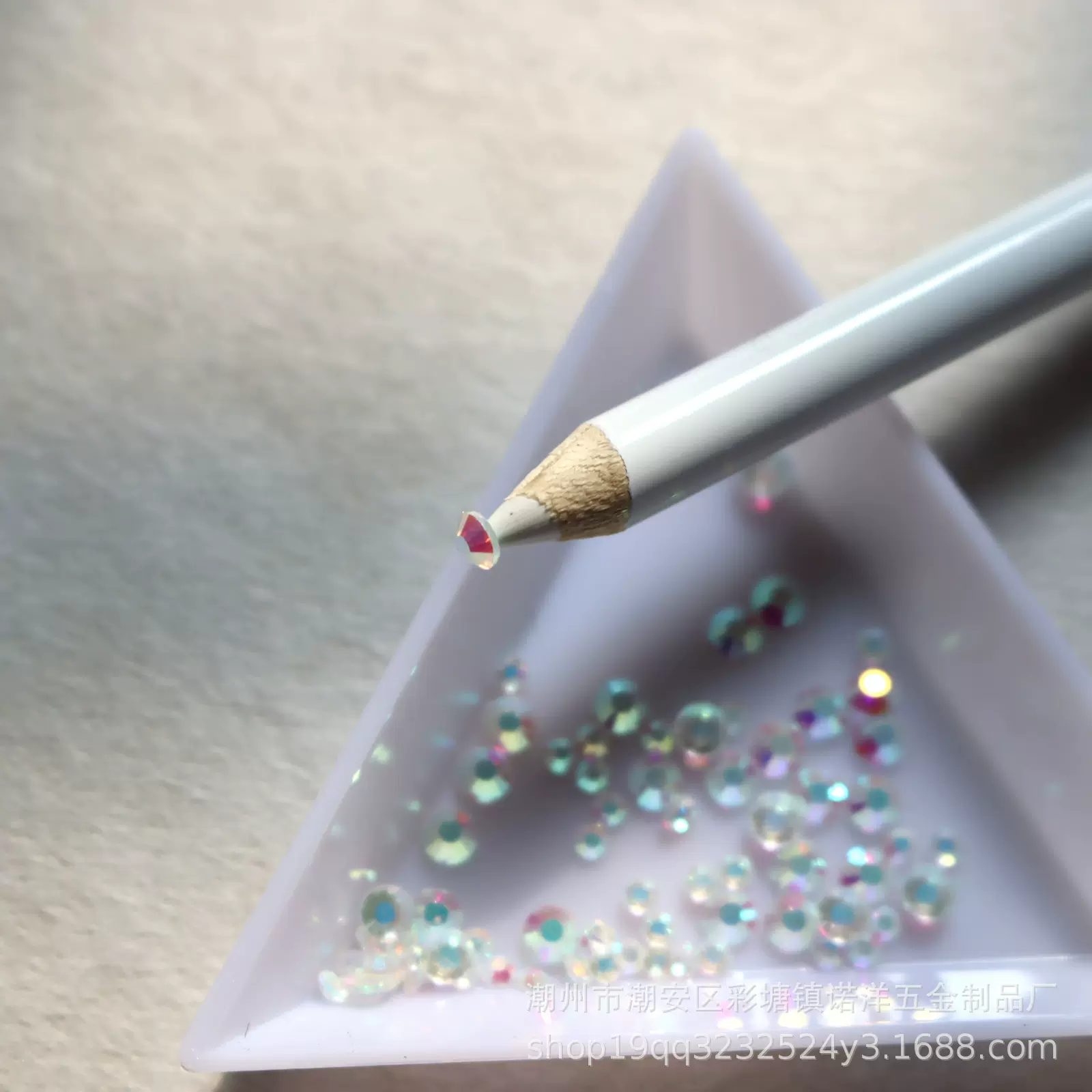 点钻蜡笔镶钻点钻笔美甲小钻饰品粘笔指甲点钻器工具钻石画点钻