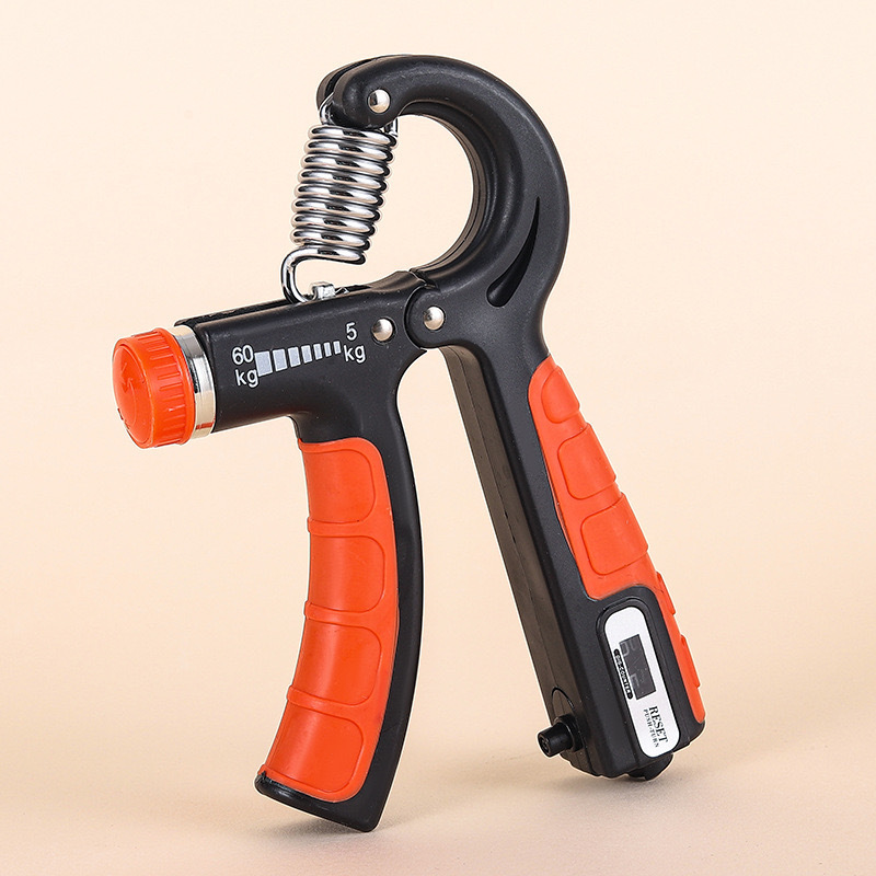 カウント握力器5-60キロフィットネス家庭用トレーニング腕力器筋肉腕力リハビリ指トレーニング器|undefined