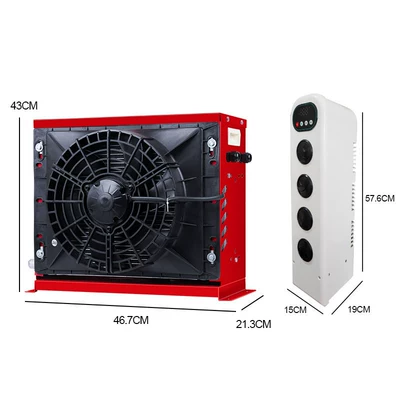 Automotive air conditioning: conditioning 24v refrigeration and other - 24v-parking-air-conditioner-complete-set-with-refrigerant-added-equipped-with-a-pillar-type-indoor-unit