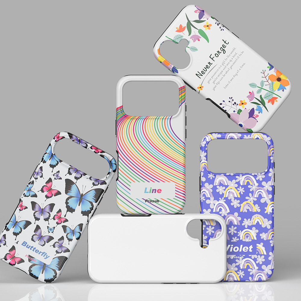 Thermal Transfer Coating Mobile Phone Case Iphone17Air/Promax Two-In-One Material Apple Frosted Glossy Surface